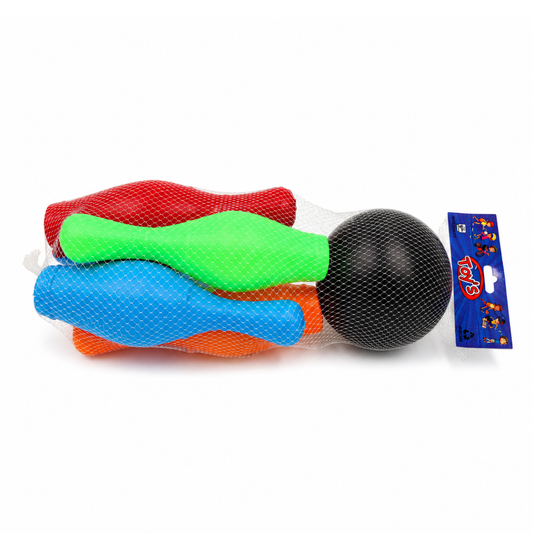 Juego de Boliche Infantil con 6 Pinos y Pelota
