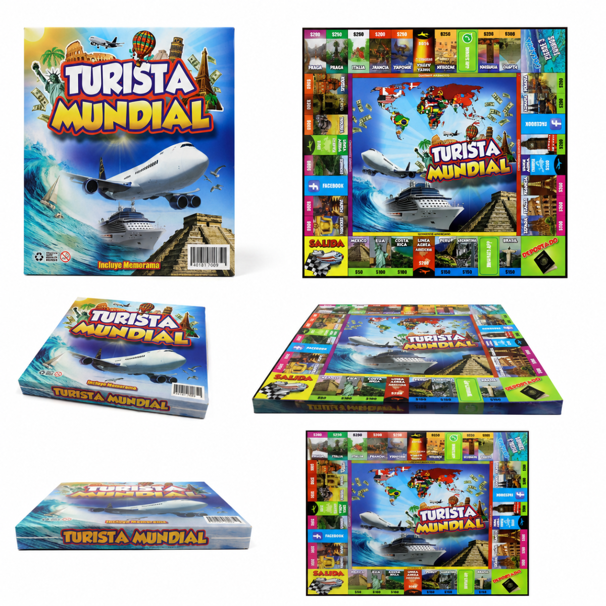 Juego de Mesa Turista Mundial
