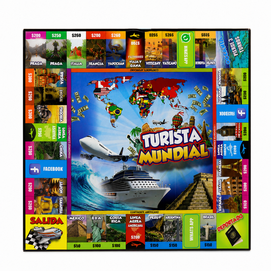 Juego de Mesa Turista Mundial