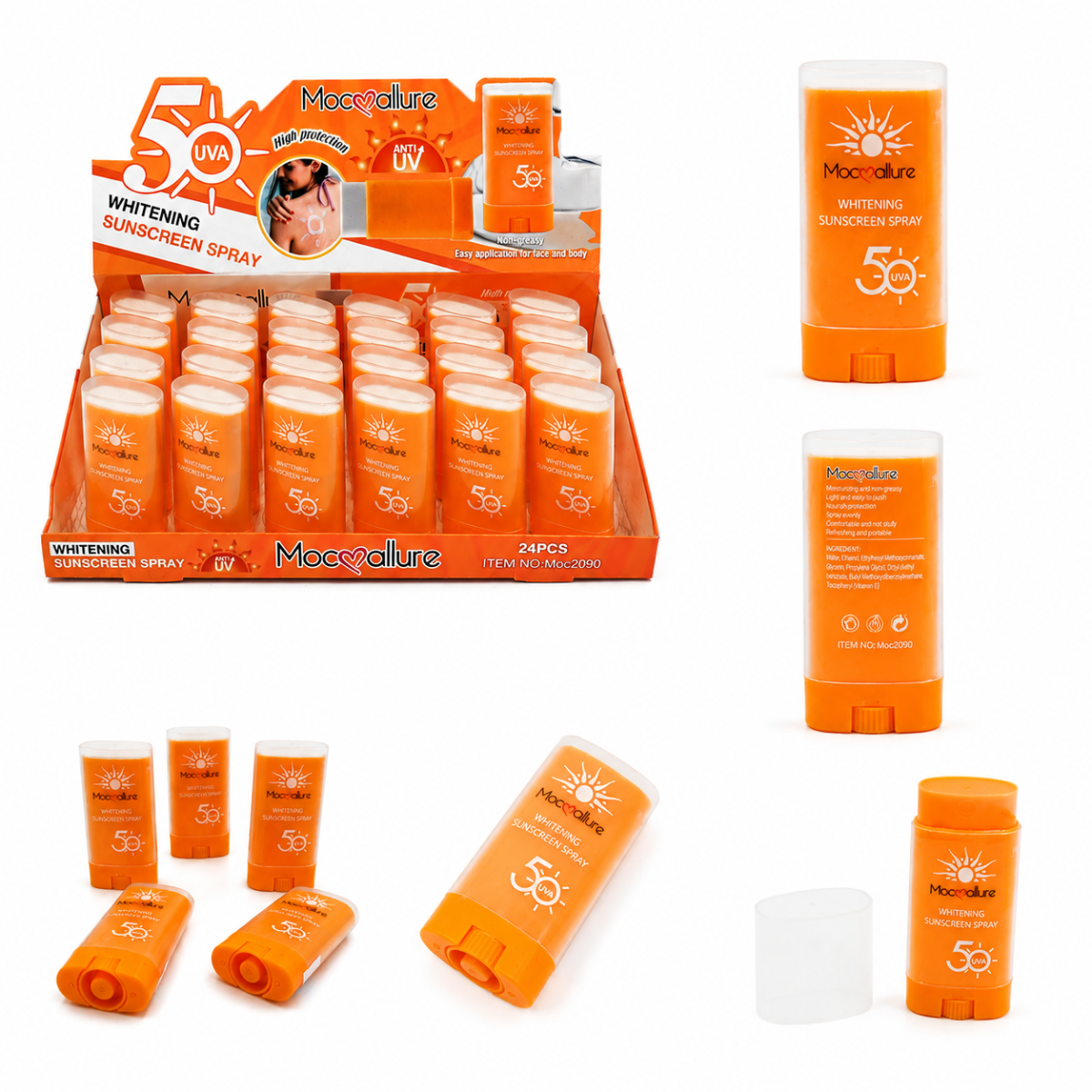 Protector Solar en Barra SPF 50 UVA