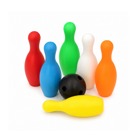 Juego de Boliche Chico con 6 Pinos y Bola