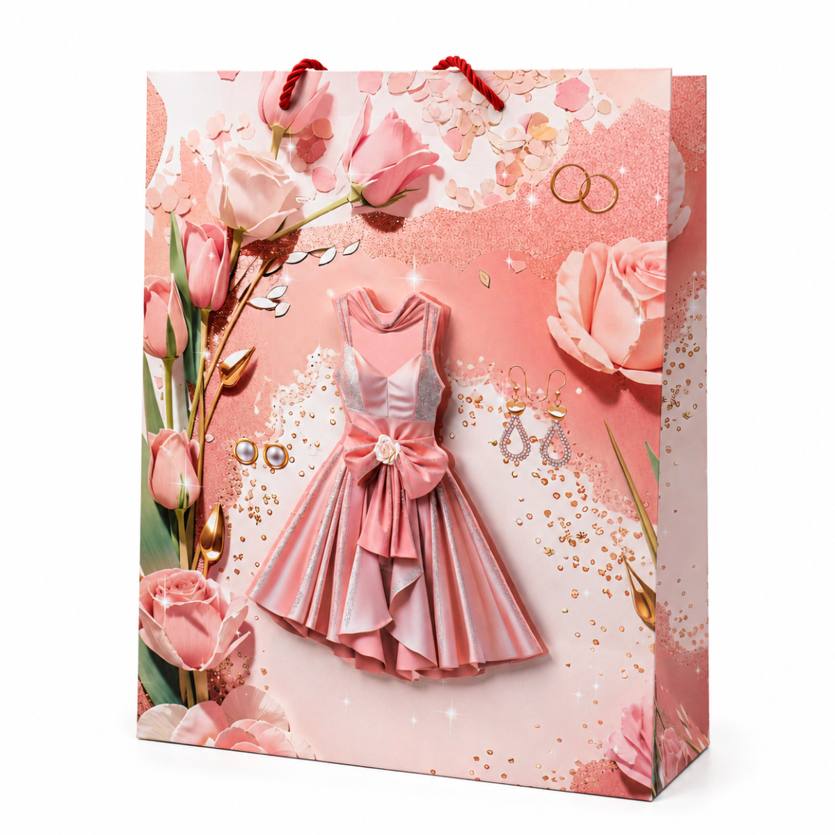 Bolsa de Regalo 3D Grande 40X12x31cm