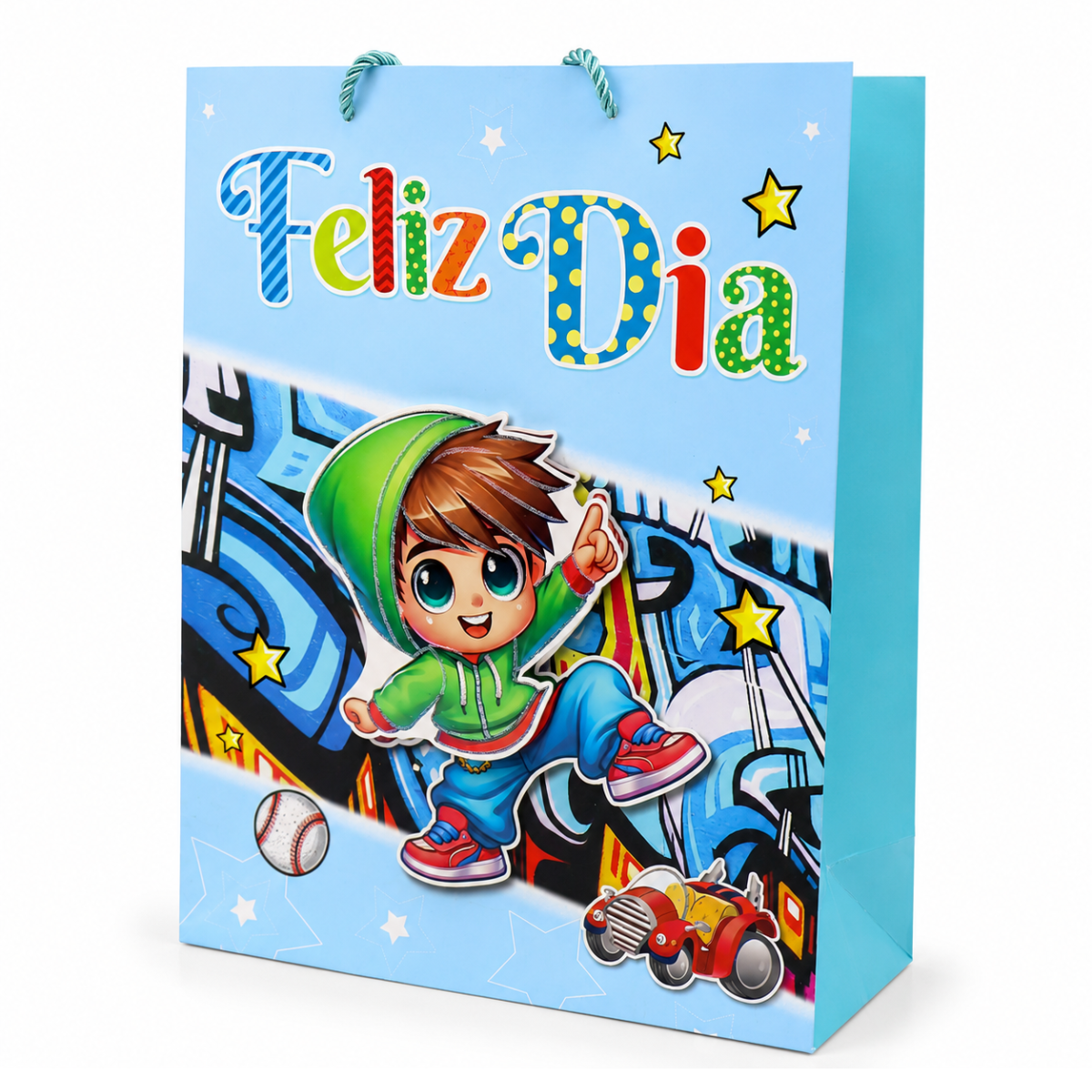Bolsa de Regalo 3D Grande 40X12x31cm