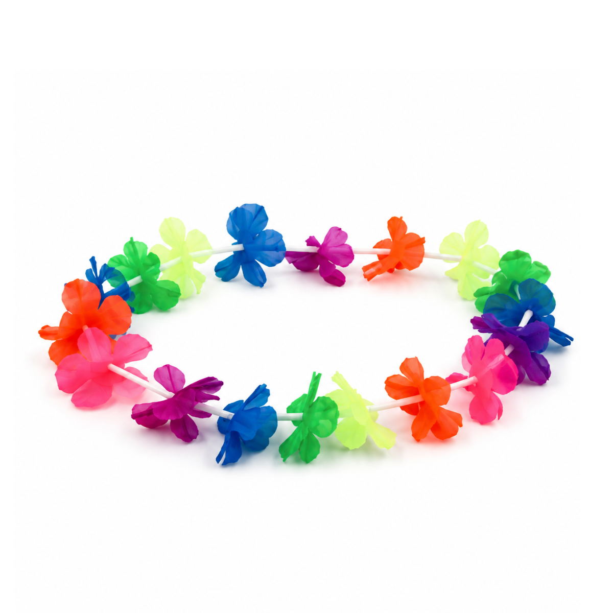 Collares Hawaianos Fluorescentes para Fiesta