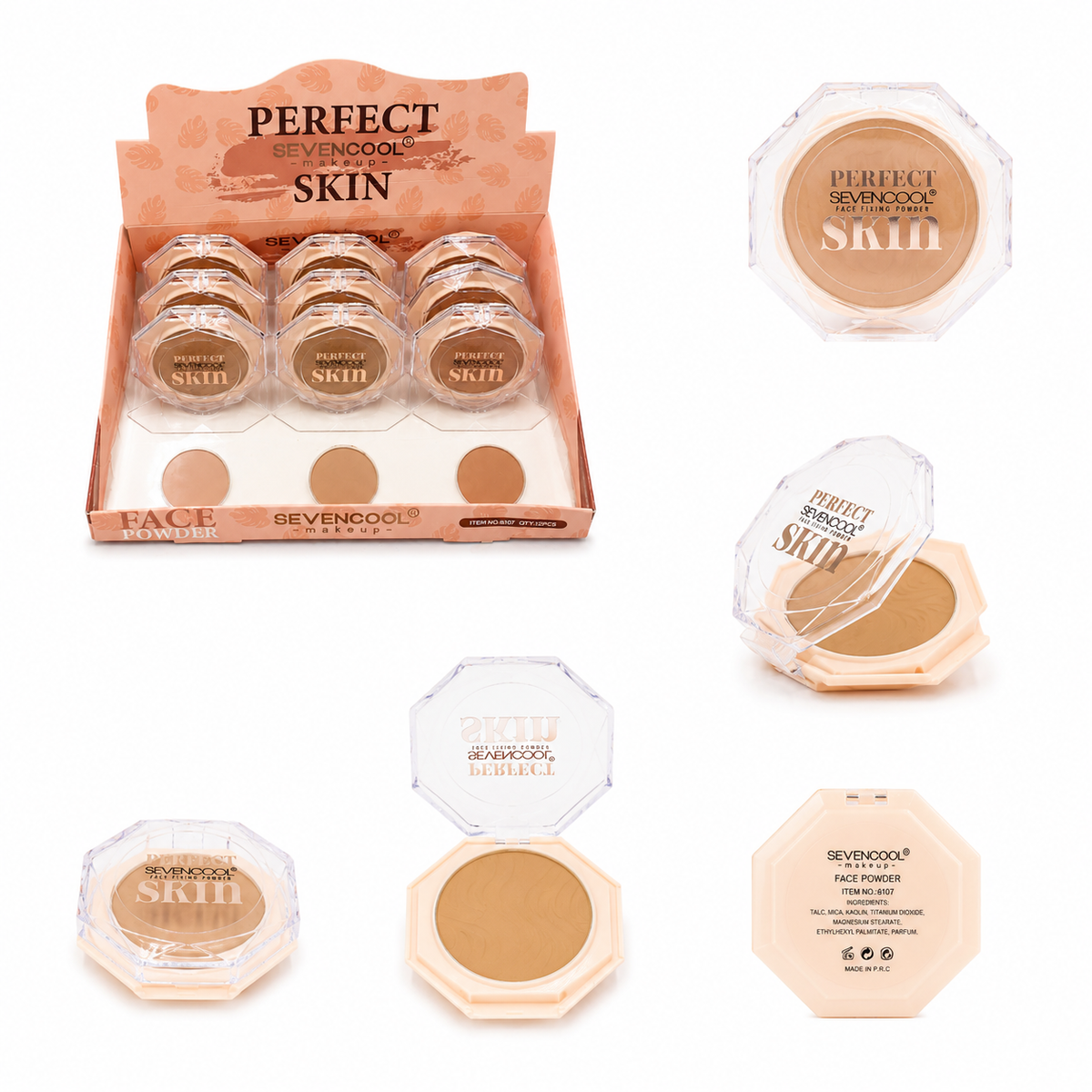 Polvo Compacto Acabado Natural Mujer