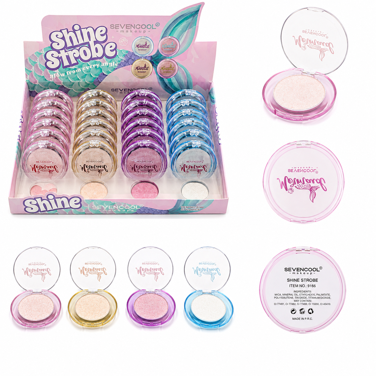 Iluminador Facial Compacto Efecto Glow Luminoso
