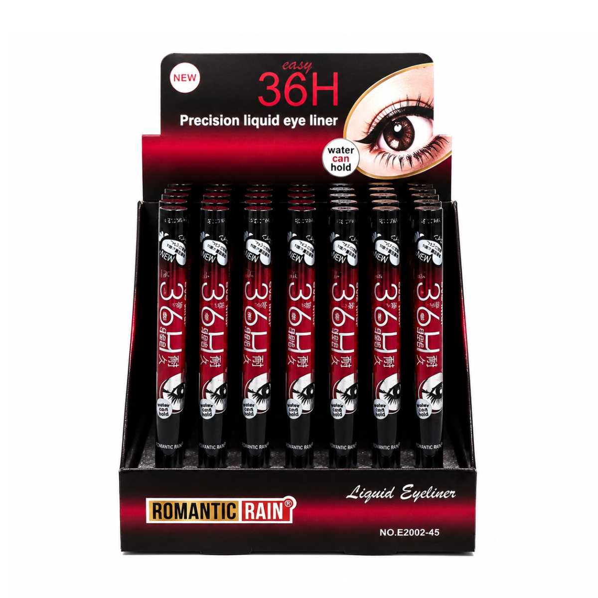 Delineador Líquido Negro 36H Waterproof