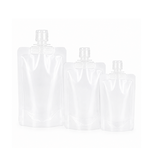 Kit de Envases Reutilizables con Boquilla Para Liquidos