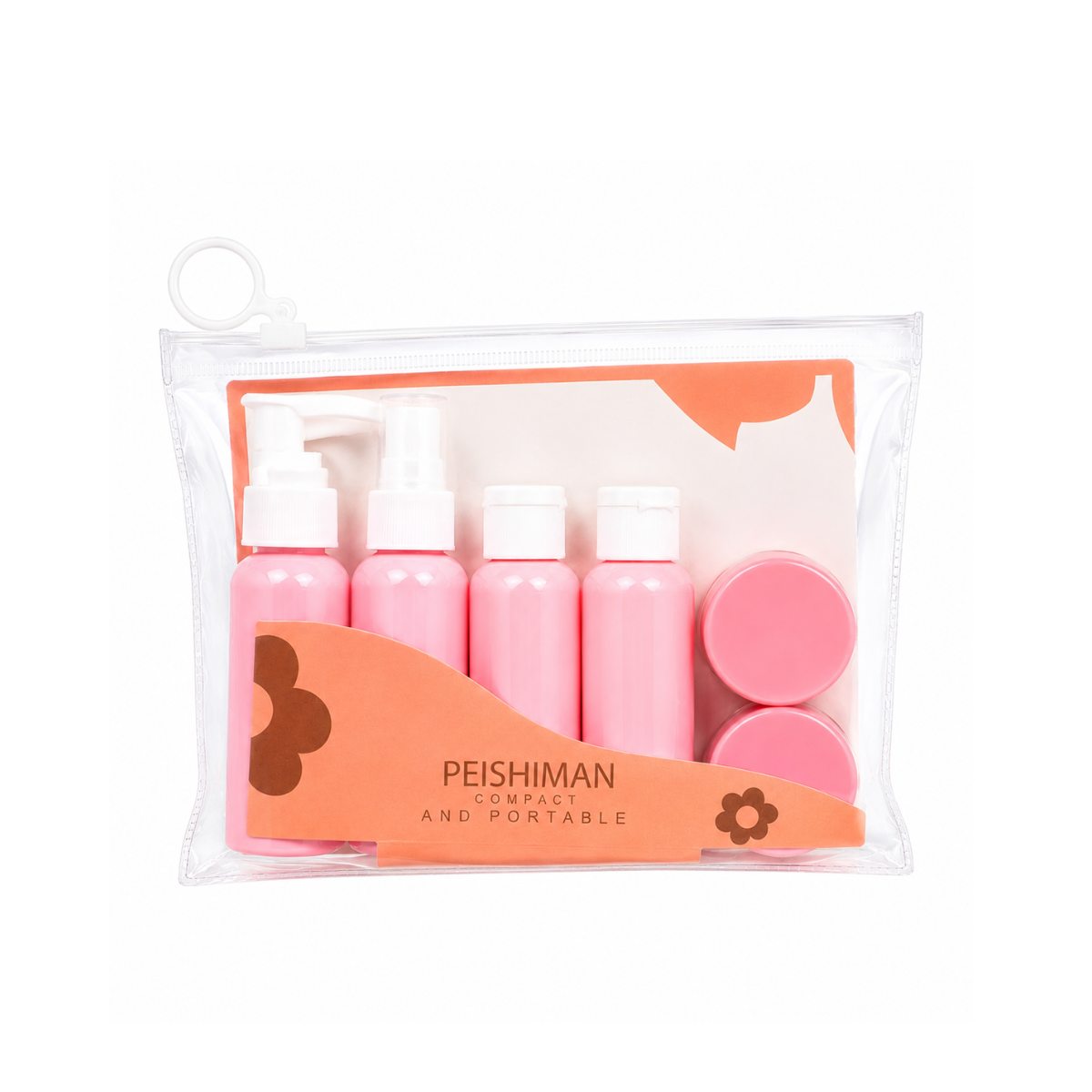 Kit de Envases para Viaje Recargables 6 Piezas