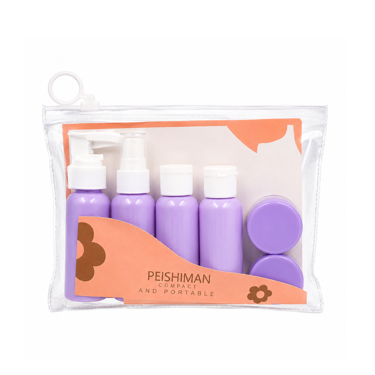 Kit de Envases para Viaje Recargables 6 Piezas