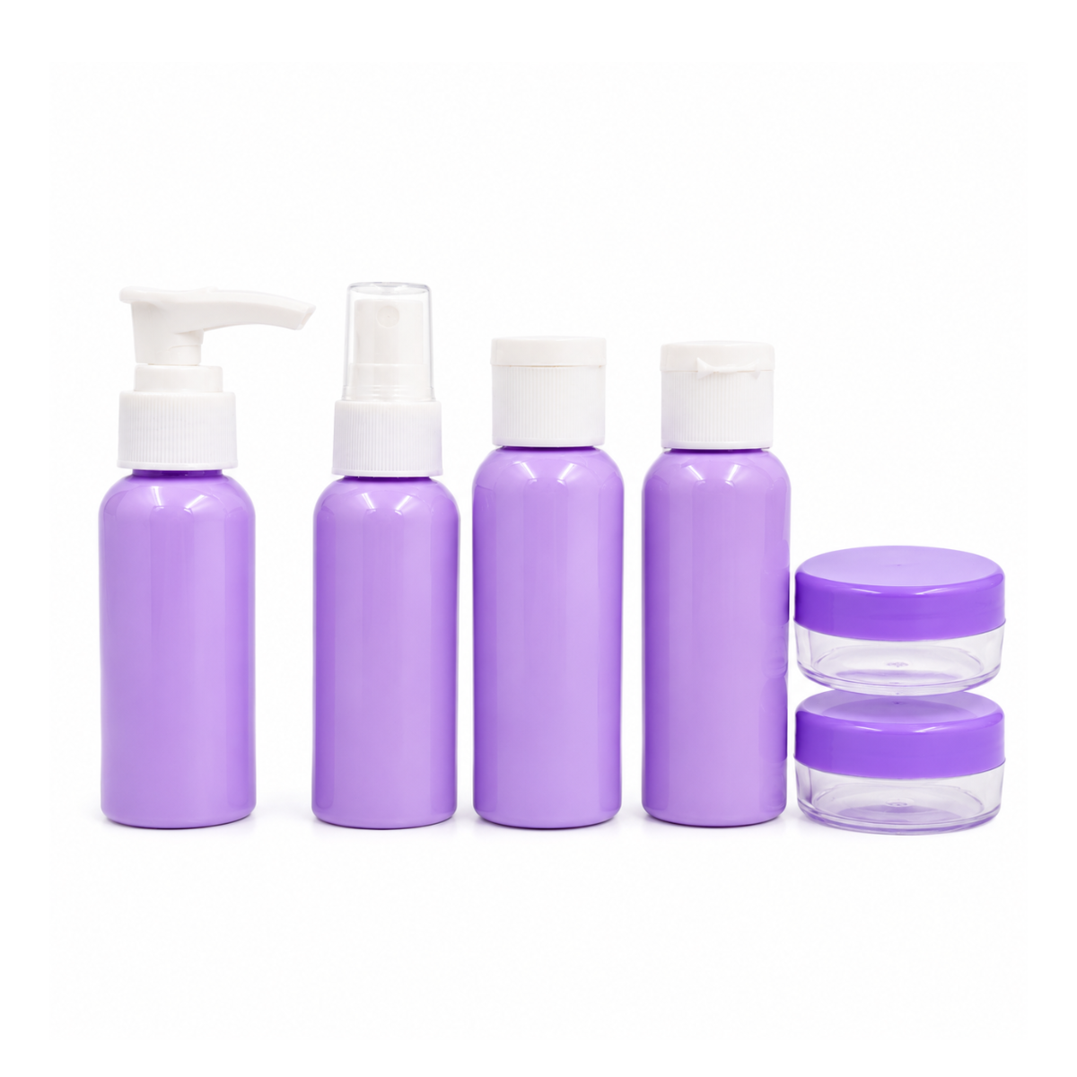 Kit de Envases para Viaje Recargables 6 Piezas