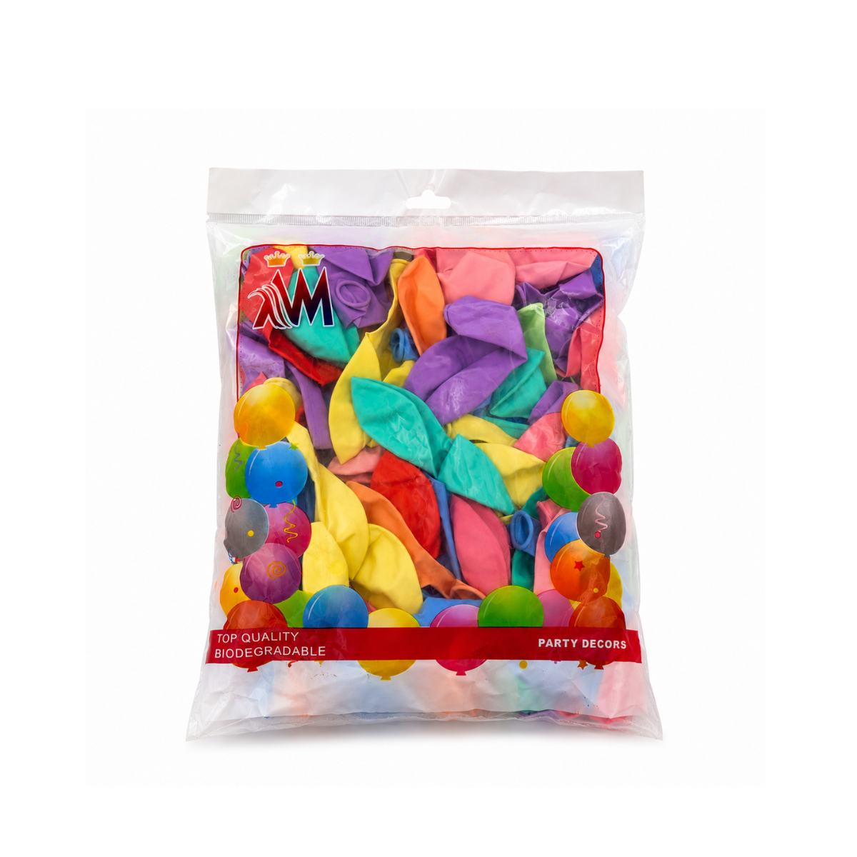 Bolsa de Globos de Látex Colores Surtidos Para Fiestas