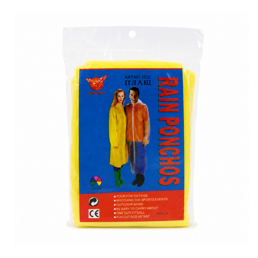 Impermeable Desechable para Adulto con Capucha
