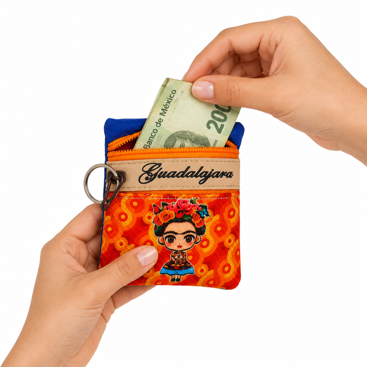 Monedero Artesanal Frida Kahlo