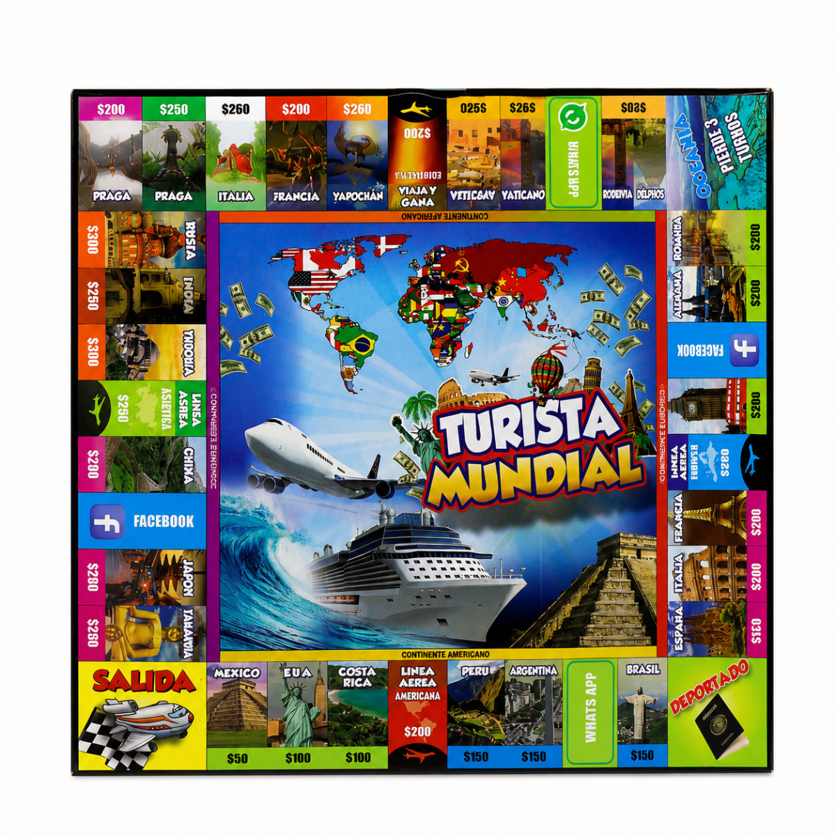 Juego de Mesa Turista Mundial